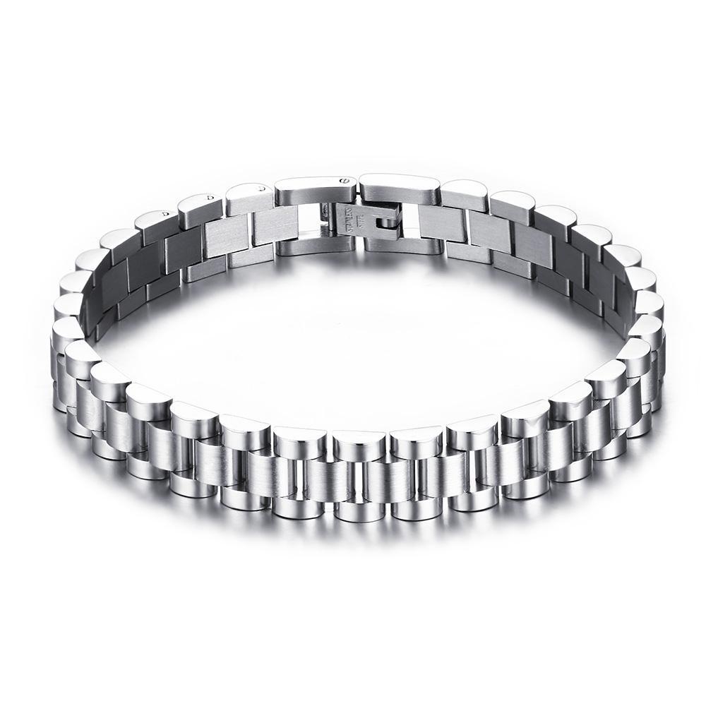 Bracelet de bracelet de bracelet en acier en titane style