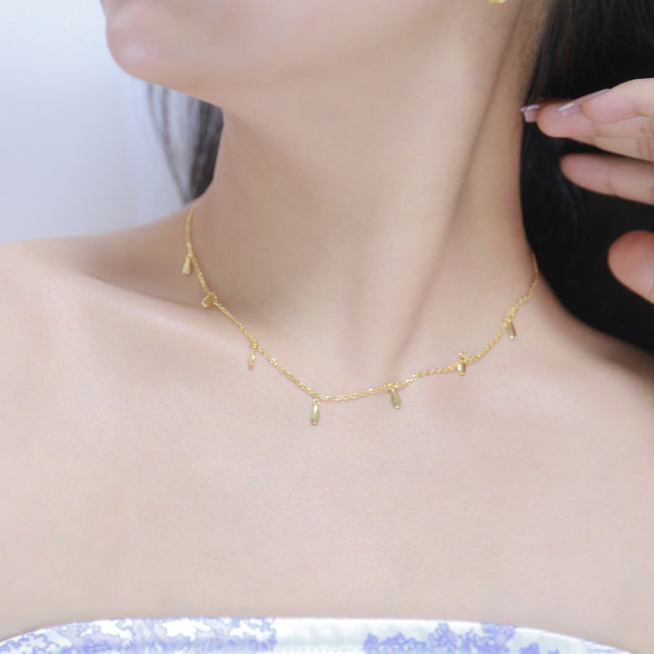 18K Gold High-grade Niche Necklace For Women