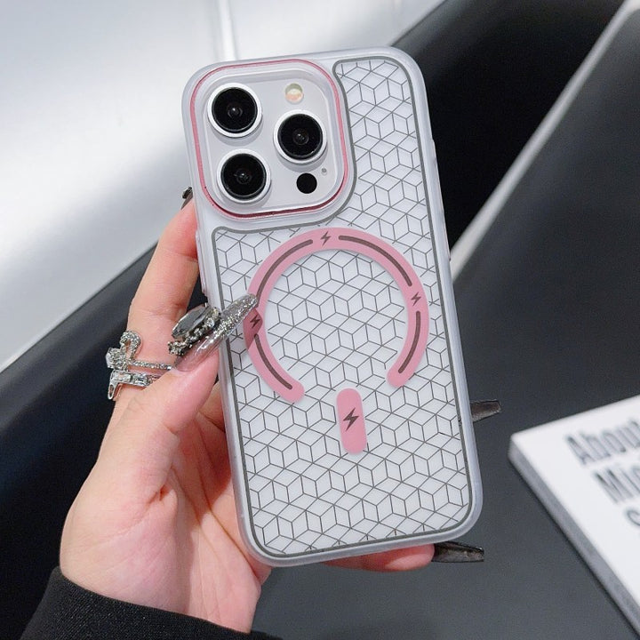 Frosted All-inclusive Drop-resistant Magnetic Phone Case