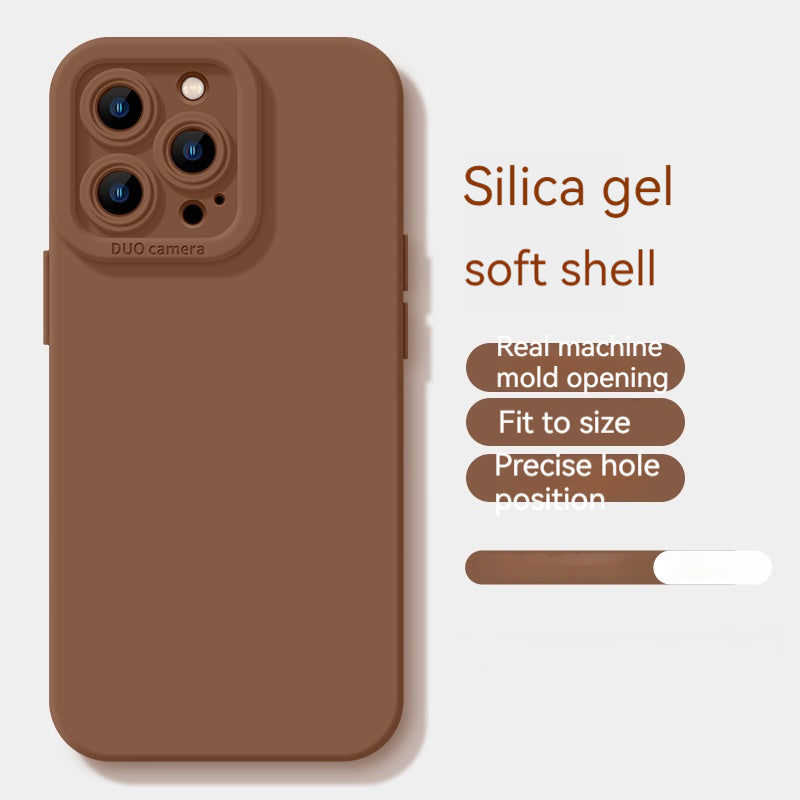 Copertă de protecție a telefonului mobil anti-cădere a siliconului lichid
