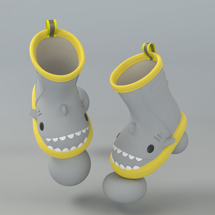 Chaussures de requin Bottes de pluie pour enfants