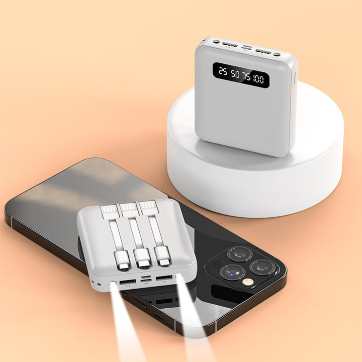 Detachable Self-contained Power Bank Mini Mirror