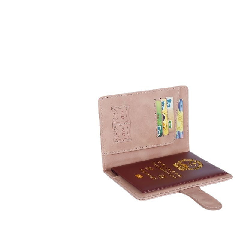 Fashion Protective Cover Certificate Card Holder