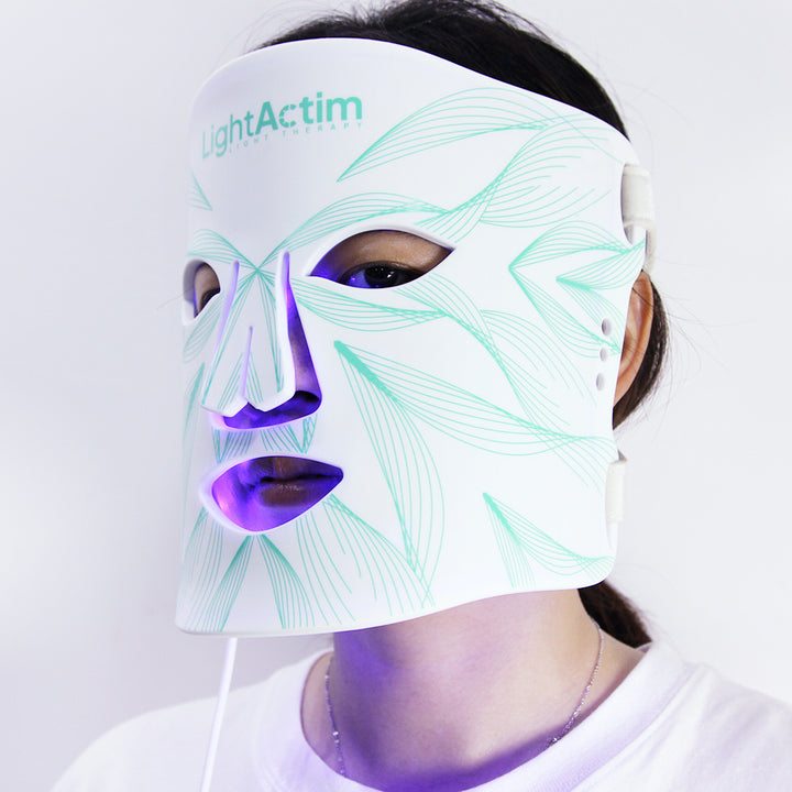 LED Light Therapy Silicone Facial Mask