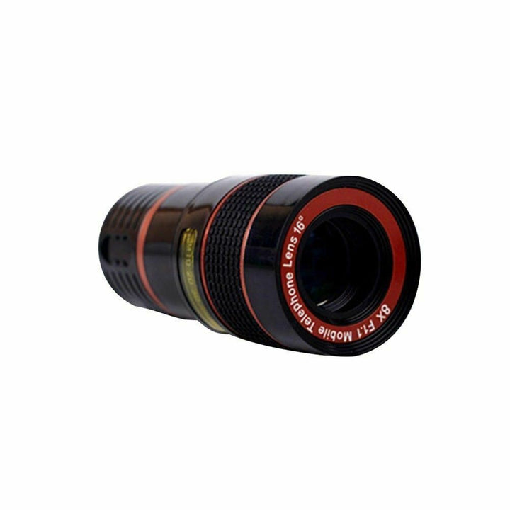 Clip HD 8x sur lentilles de caméra de télescope zoom optique pour téléphone portable mobile universel
