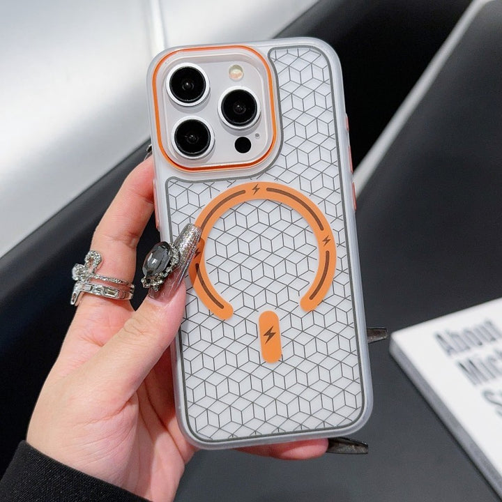 Frosted All-inclusive Drop-resistant Magnetic Phone Case