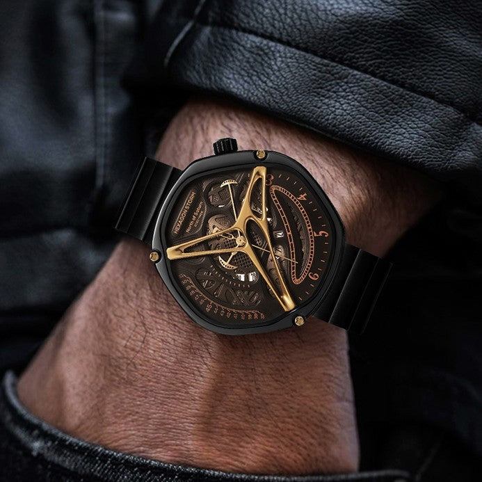 Men's Hollowed Out Alien High-end Watch