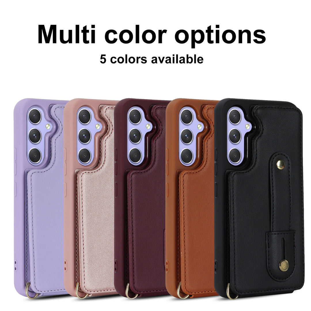 A54 5G Mobile Leather Multifunction Thone Case