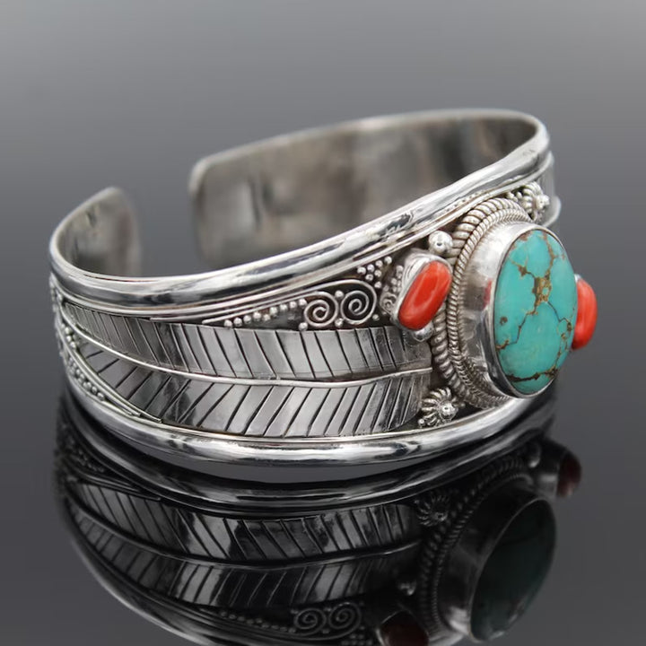 Jewelry faisin stíl bohemian stíle bracelet patrún seanré turquoise