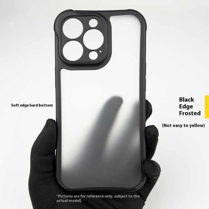 Case de téléphone magnétique transparent mate tout compris