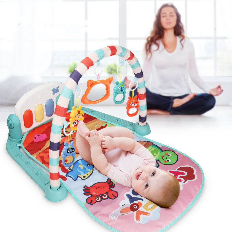 Bebek pedalları fitness rafları piyano oyuncakları