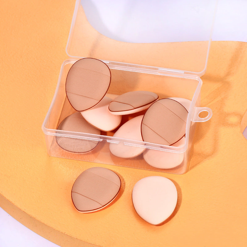 51020 pezzi Mini Finger Puff Foundation Powder Detail Makeup