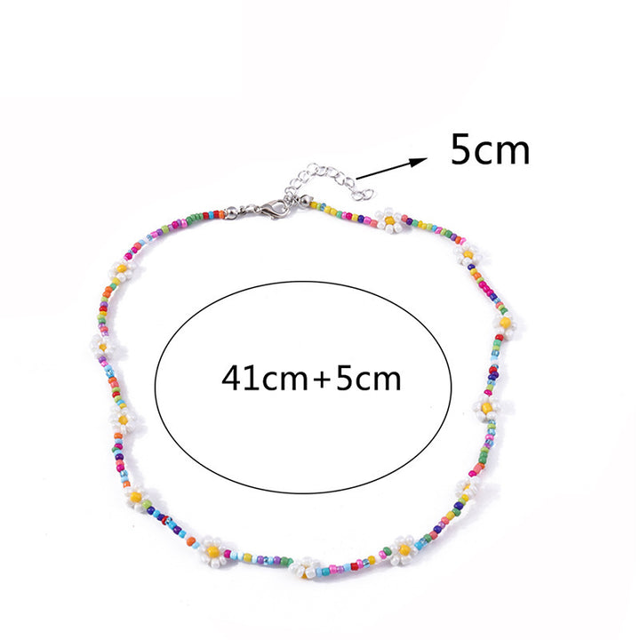 Women's Colorful Sweet Bead Necklace