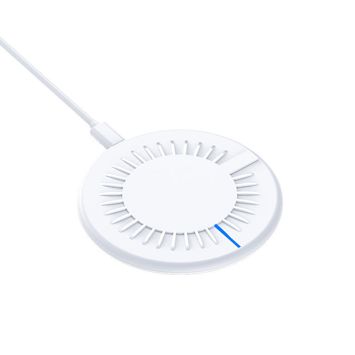 Two-in-one Desktop Wireless Charger Suitable For Mobile Phone Bluetooth Headset