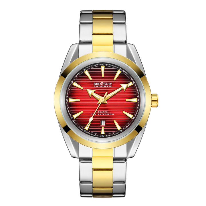 Heren Watch Business Classic Quartz kijken Luminous waterdicht