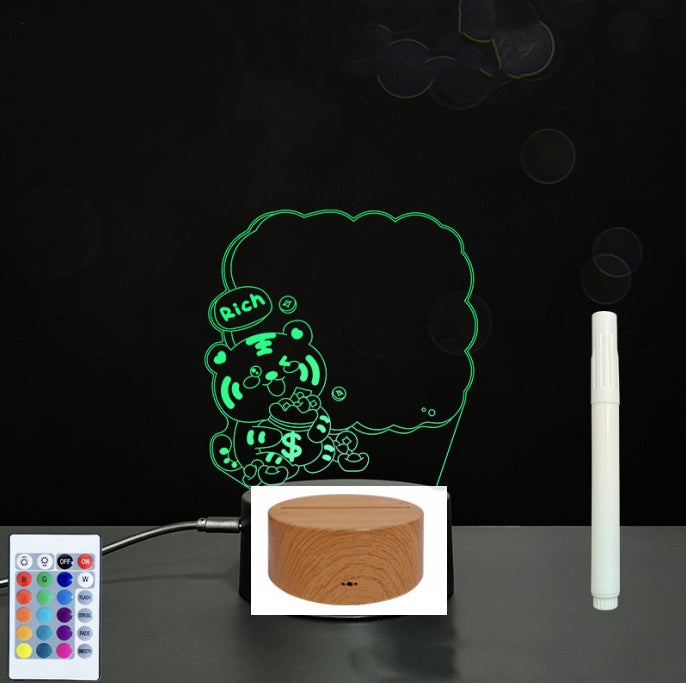 3D -Acrylboard -Handschrift Message Board LED Light