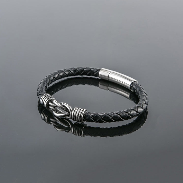 Bijoux de bracelet pour hommes en cuir de la personnalité de la mode