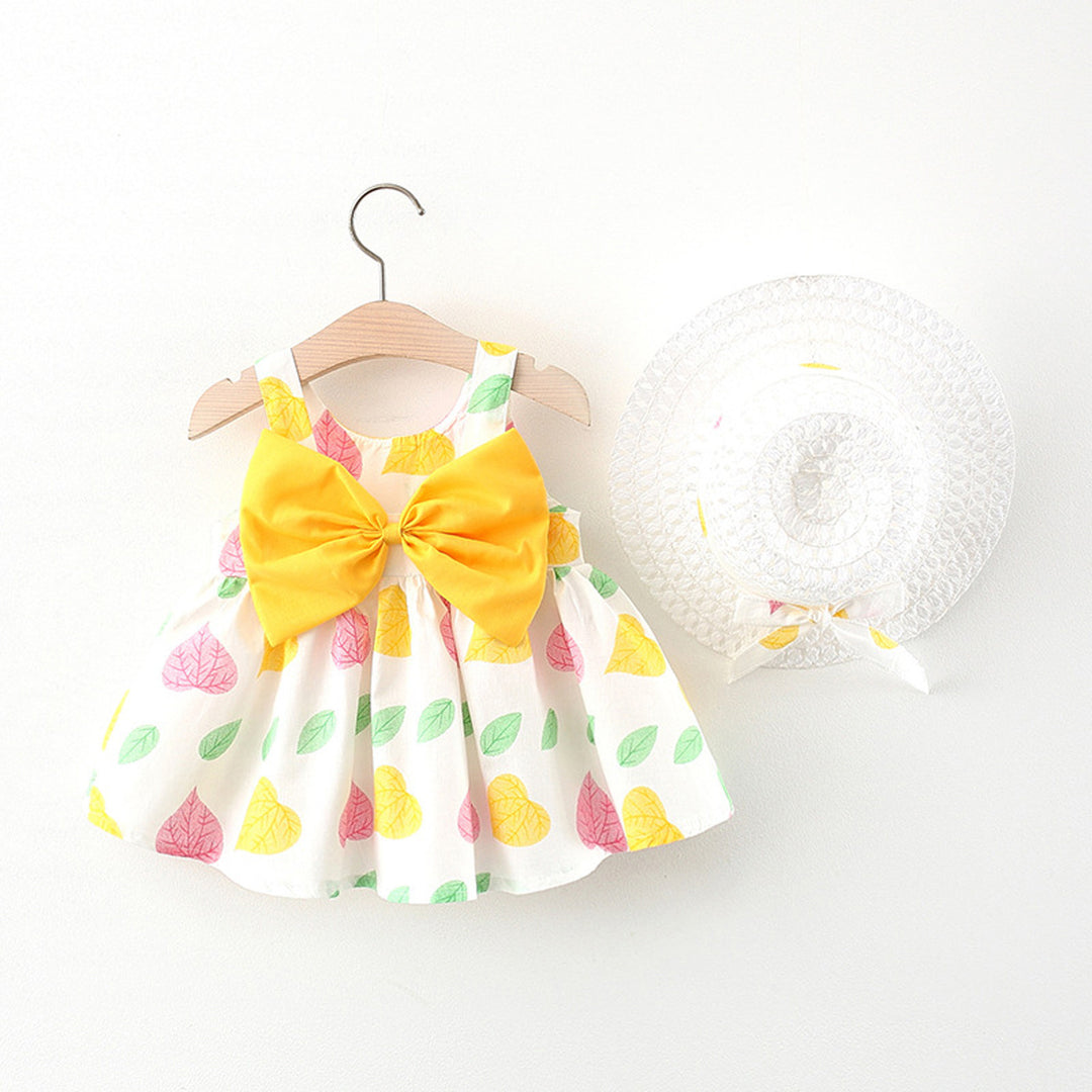 Rochie de suspendare cu arc de vară pentru fetiță nouă