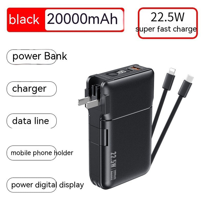 Grote capaciteit Fast Charge digital display power bank