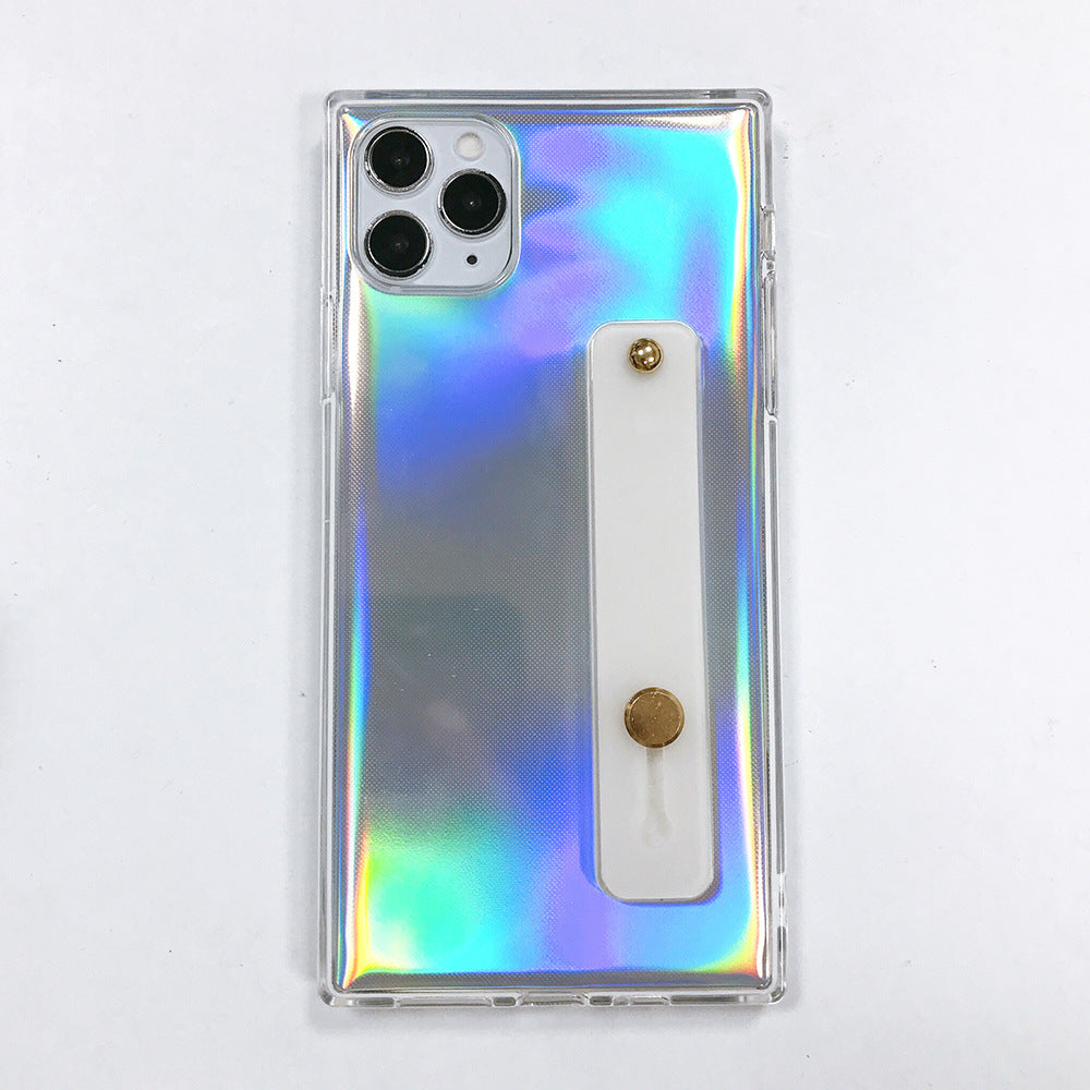 Neliömäinen läpinäkyvä TPU -laser -pahvipuhelinkotelo