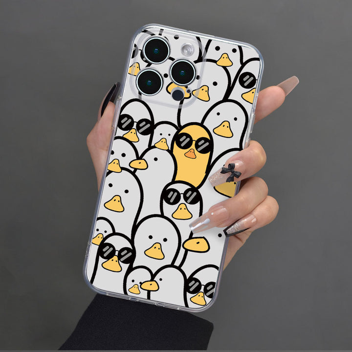 Cute Duck All-inclusive Lens Drop-resistant Protective Cover