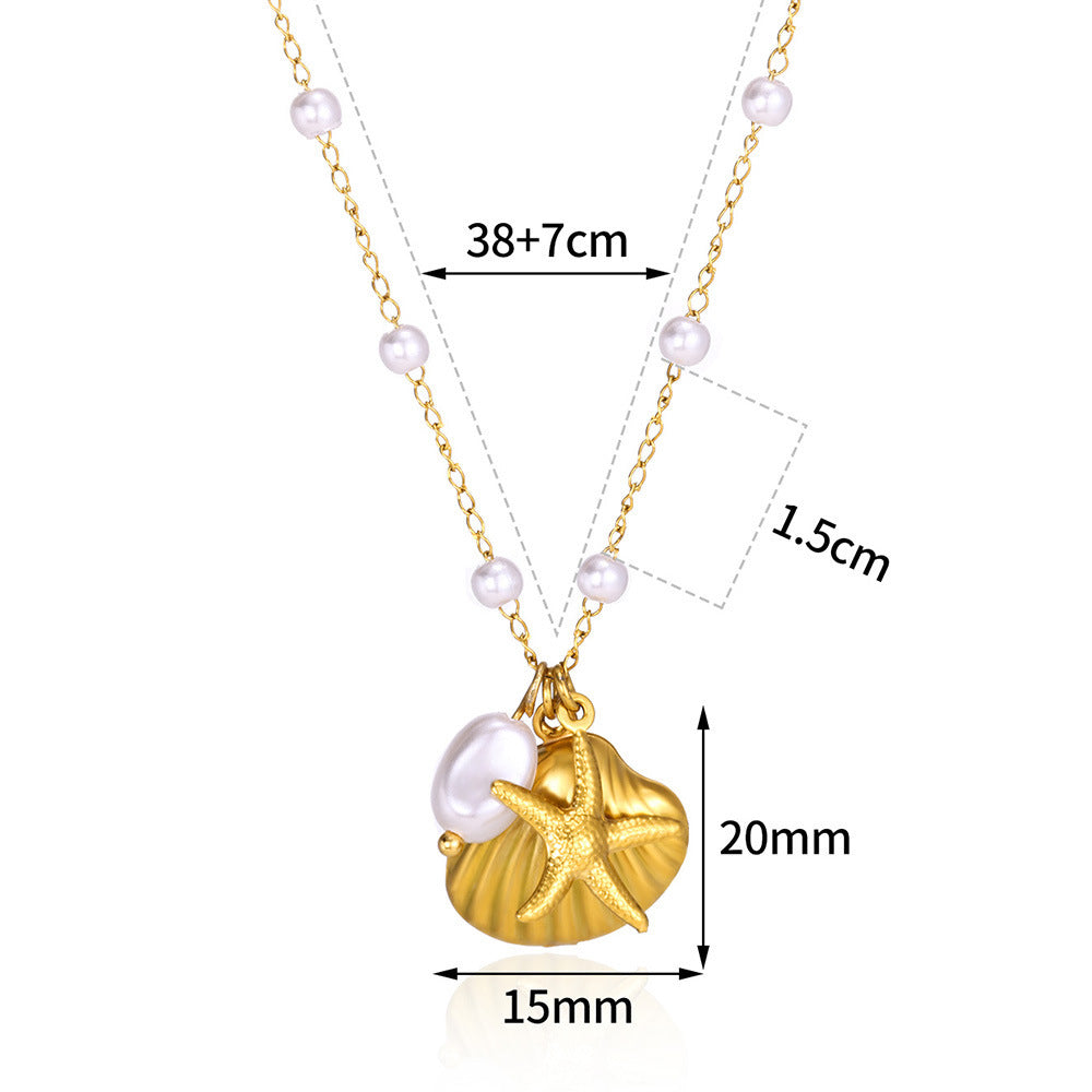 Collier pendentif en acier inoxydable en acier inoxydable