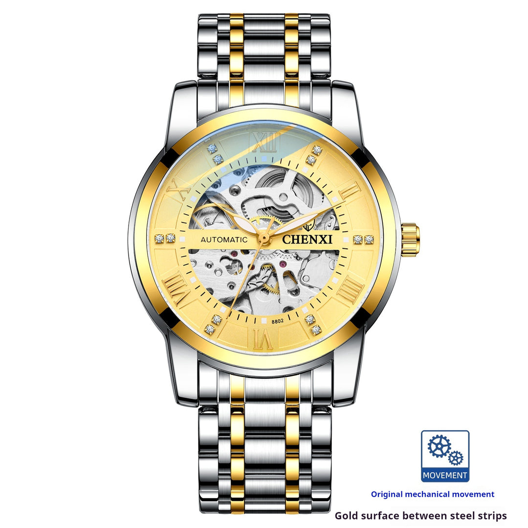 Heren Hollow Automatic Mechanical Watch