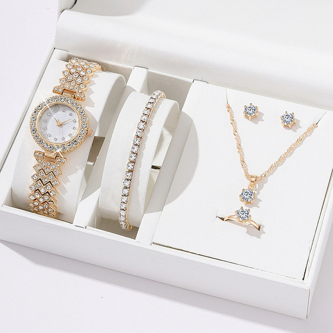 Breathnaíonn Diamond Women Faisean Só Faisean Grianchloch Bracelet Watch Watch do Mhná