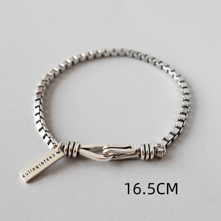 Braccialetto femminile bracciale argento