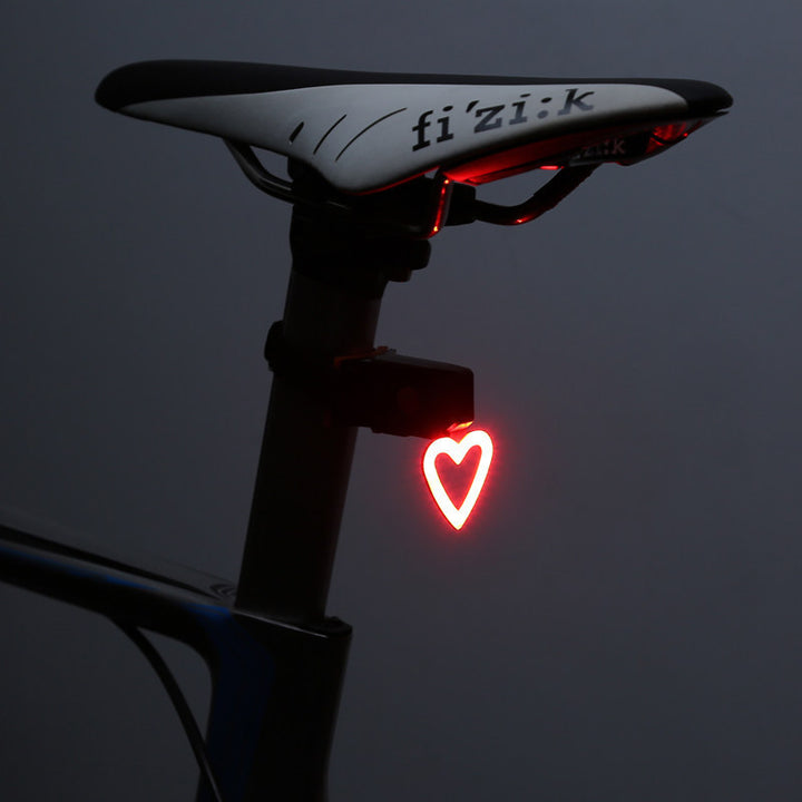 Bisiklet arka lambası usb
