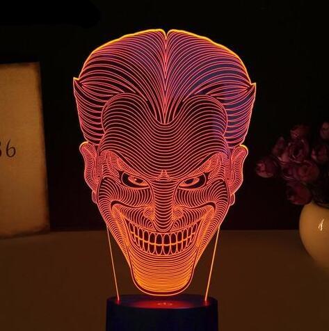 Lampa cu LED 3D Color USB