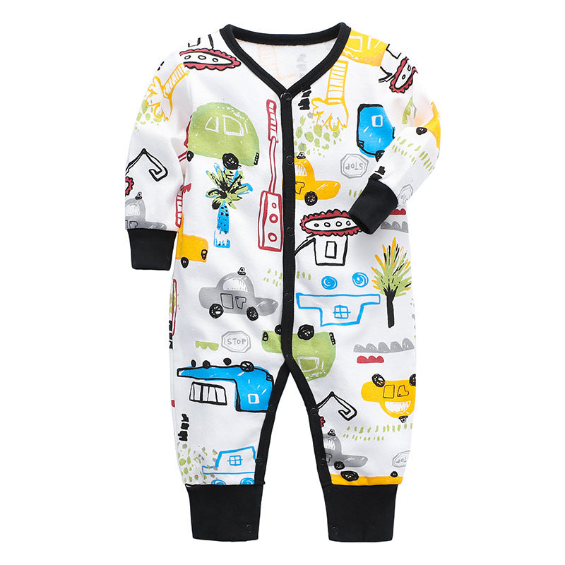 Baby lange mouw romper