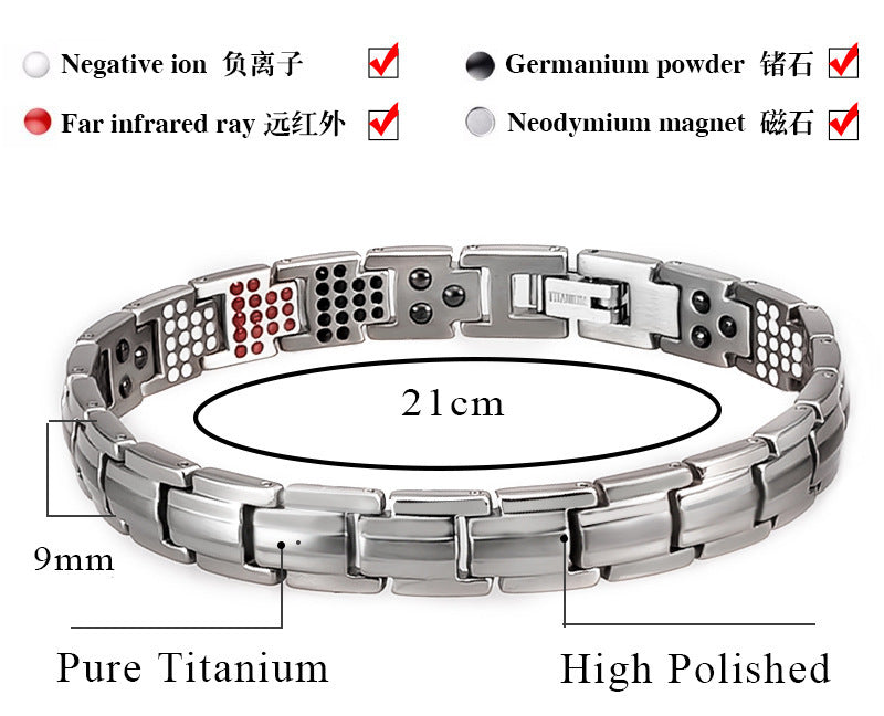 Bracelet de santé magnétique