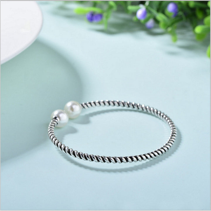 Bracelet de perle de style Silver Thai Silver Thai Thai