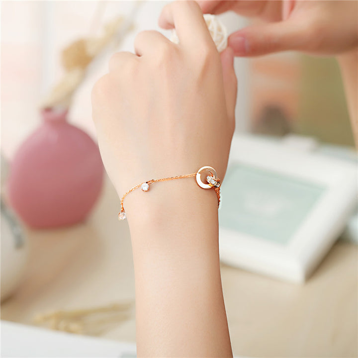 Diamant-ingelegde Romeinse armband