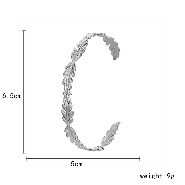 Pulseira de costura de aço inoxidável