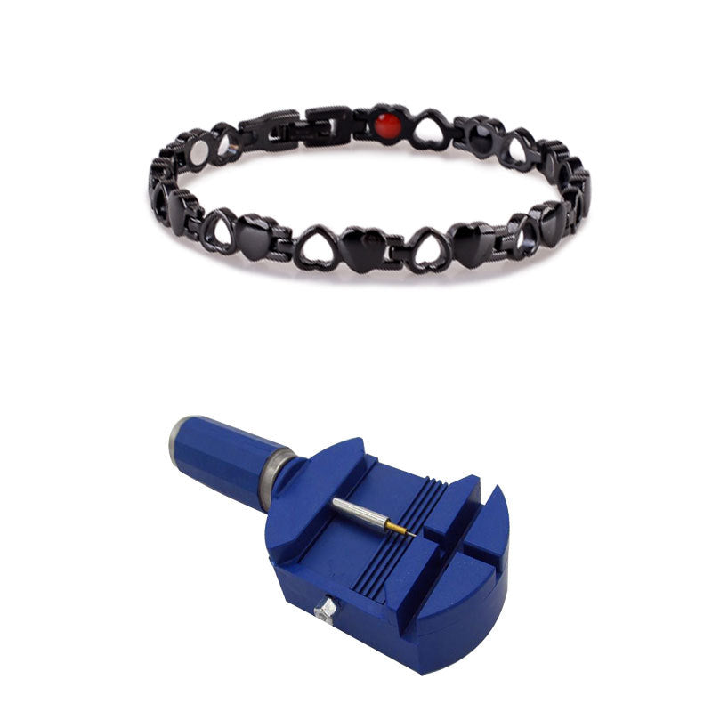 Auryaspower 810 bleu / 4 dans 1 bracelet magnétique / femmes