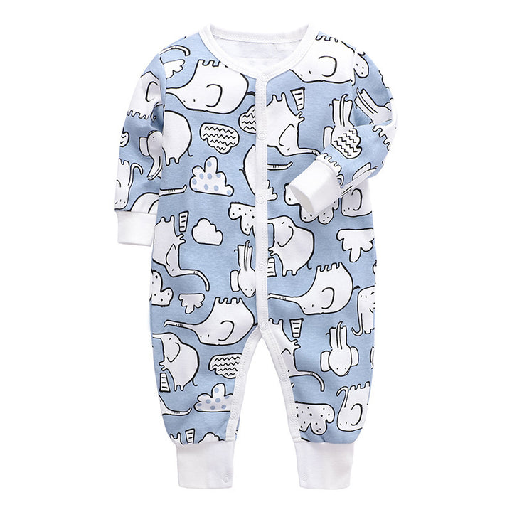 Baby langermet romper