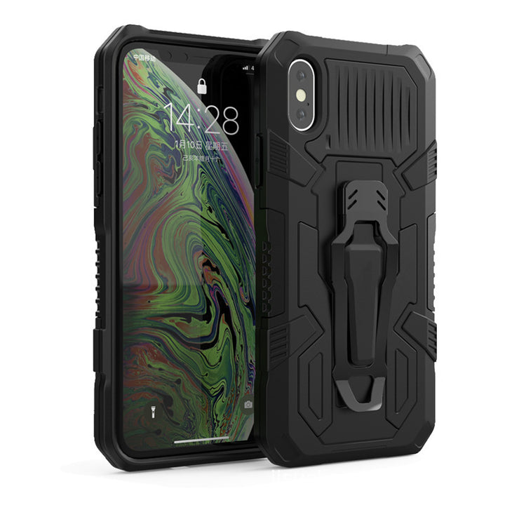 Two-in-one Mobile Phone Case With Magnetic Back Clip Bracket