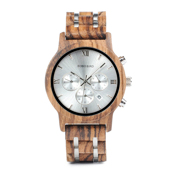 Reloj de cuarzo comercial multifuncional para hombres