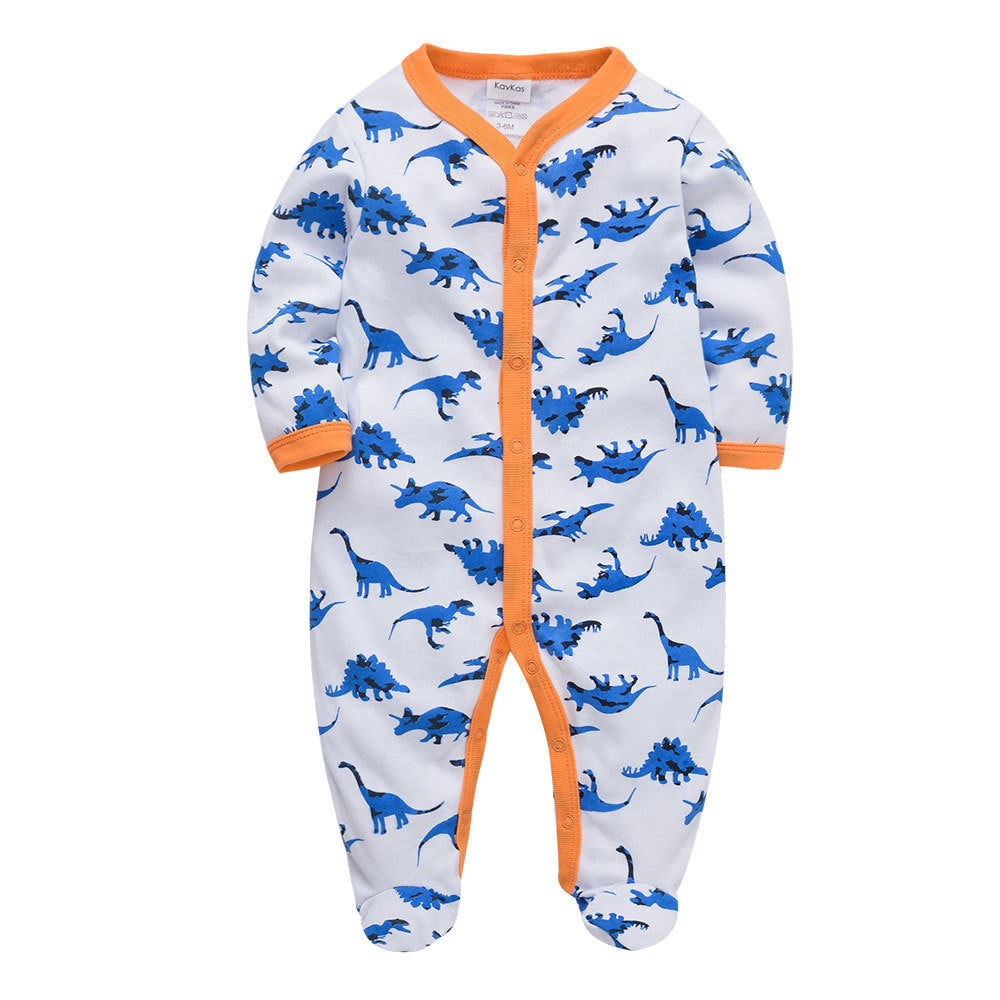 Cartoon baby jumpsuit