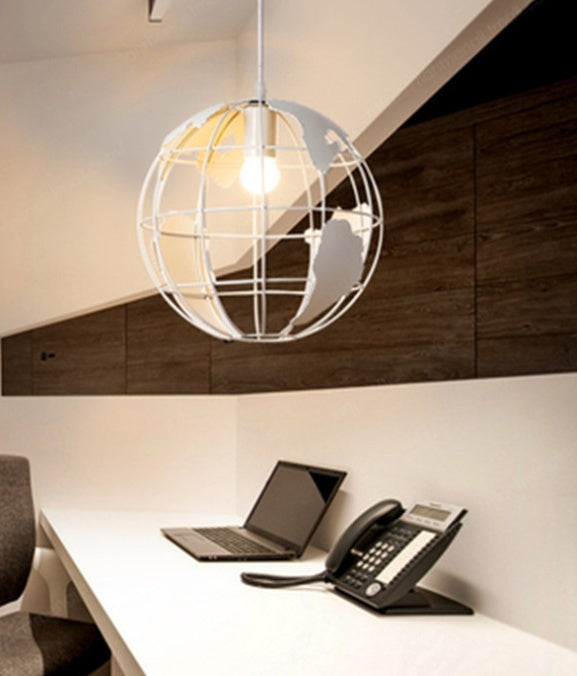 Globe Pendant Light - Earth Globe Lamp