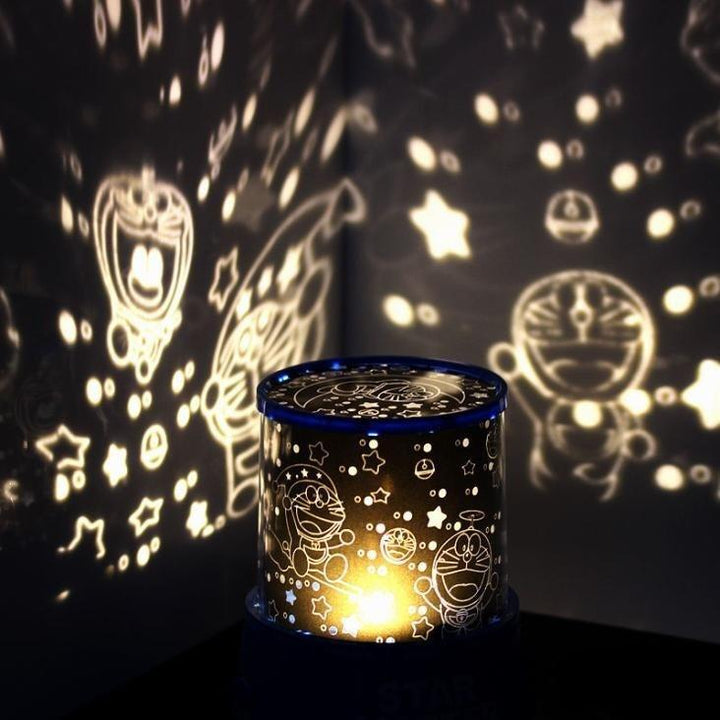 LED Night Light Projector Lamp kleurrijk sterrenlicht (willekeurige kleur)