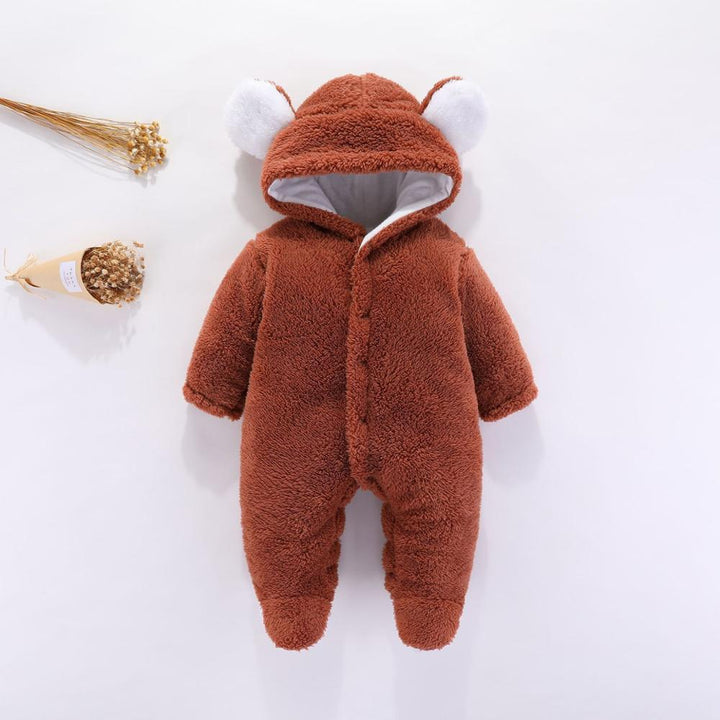 Baby Jumpsuit Shu Baumwoll Samt kriechende Kleidung