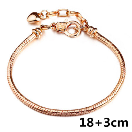 Snake chain pure copper bracelet