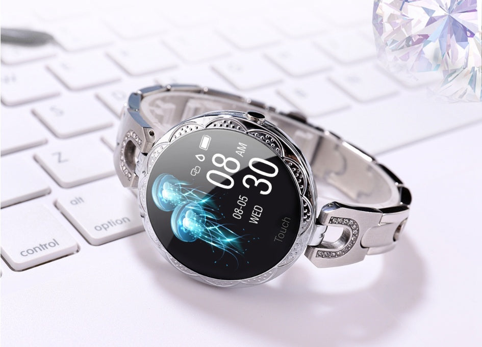 Fashion Women's Smart Watch Waterd Wearable Device Hartslagmonitor Sports smartwatch voor dames dames
