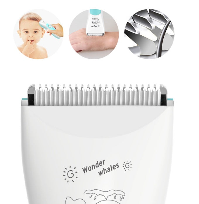 Baby elektrisches Haar Clipper USB wiederaufladbar wasserdichtes Haar Trimmer