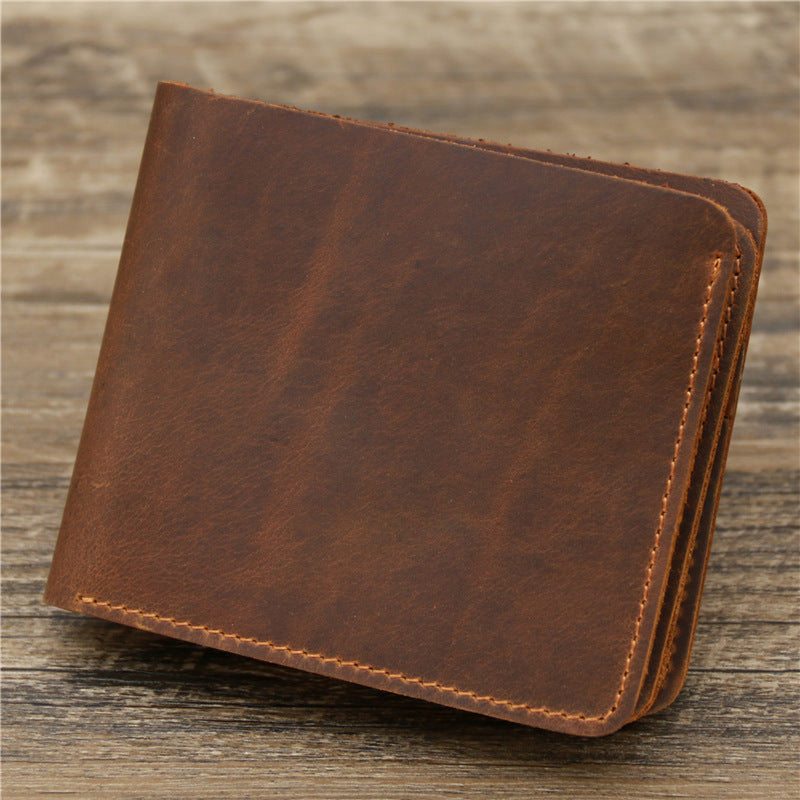 Porte-cartes pour hommes portefeuille en cuir authentique
