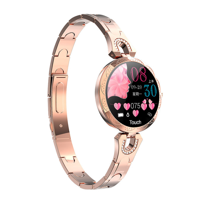Fashion Women’s Smart Watch Dispouj de apă purtabil Monitor de frecvență cardiacă Smartwatch Sports for Women Ladies