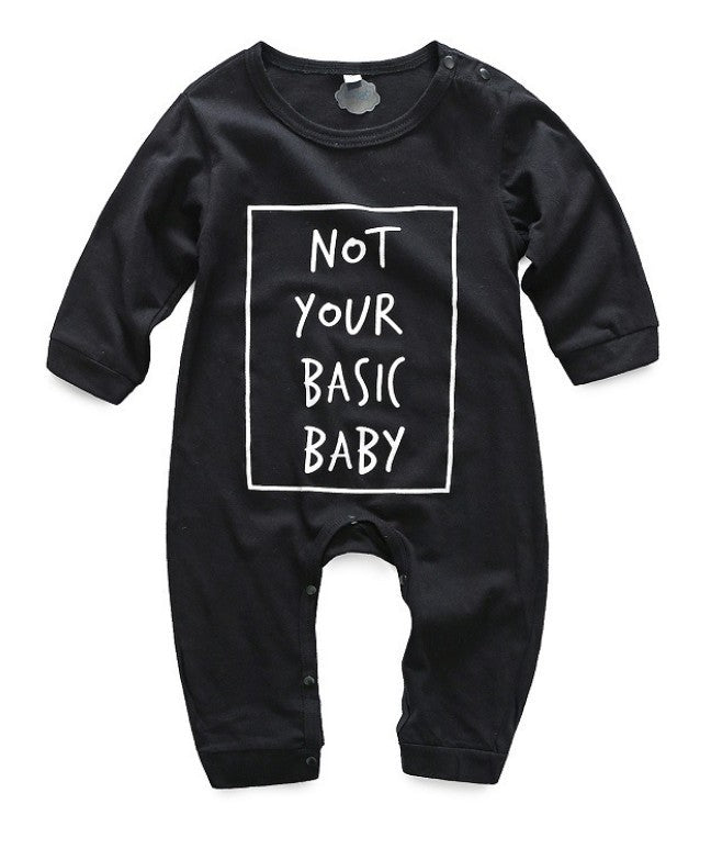 Niet je basis baby romper